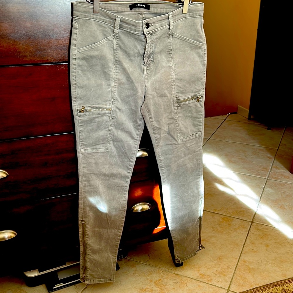 J Brand zip cargo pants